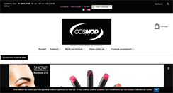 Desktop Screenshot of cosmod.fr